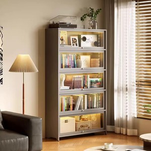 Tủ kính chống bụi cao cấp, trong suốt, dùng để đựng đồ, mỹ phẩm, nội thất phòng ngủ để trưng bày - Product Image 6