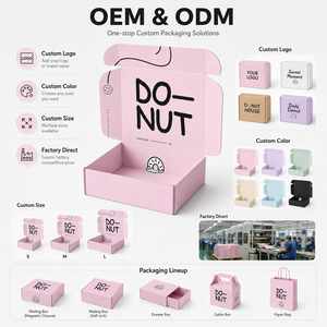 Boîtes d'expédition en carton ondulé personnalisées avec logo, matériaux recyclés, gaufrage et emballage cadeau – Vente chaude - Product Image 4