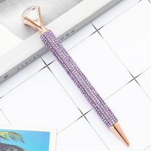 Metal Promotional <b>Pen</b> with Crystal Tip - Customizable for Corporate Gifts - Product Image 1
