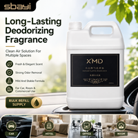 Huile de recharge pour diffuseur 5L de qualité hôtelière, OEM personnalisée, longue durée, huile essentielle d'aromathérapie pour désodorisant commercial, domestique et automobile