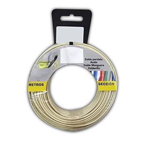 Cable de teléfono paralelo, 2 pares, 15 m, ideal para conexiones telefónicas en casa y oficina. - Product Image 1