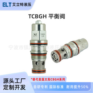 วาล์วไฮดรอลิก Cbga Cbgh ขนาด 17.5 มม. แบบสองทาง 315 บาร์ 100 ลิตร/นาที วาล์วควบคุมน้ำมันสำหรับงานแรงดันสูง - Product Image 4