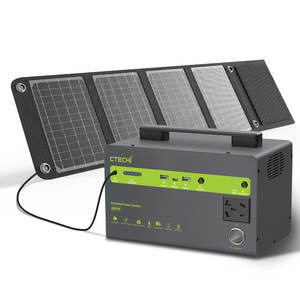 Batterie lithium-ion solaire tout-en-un adaptée à 600 W avec kit de générateur solaire portable - Product Image 1