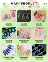Gel de construction en mousse pour ongles, sans HEMA ni TPO, sable argenté, gel de construction UV dur, gel de construction en mousse pour ongles, gel de construction pour ongles, gel à faire tremper