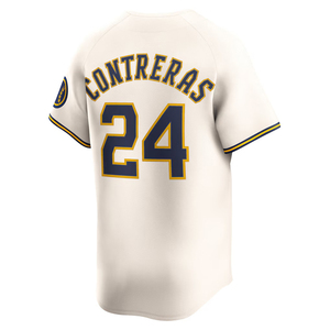 2025 Heren/Dames Milwaukee Home Limited Jersey Custom Baseball Shirts Gestikte Geborduurde Jeugd Uniformen Sportkleding Logo's - Product Image 5