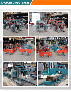 Máquina de corte de troncos hidráulica industrial horizontal para procesamiento de madera, aserradero móvil portátil para la UE - Product Image 3