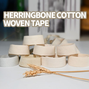 סרט כותנה ארוג בדוגמת אדרה, 100% כותנה, הדפסה בהתאמה אישית, סרט כותנה ז'קארד, לסיטונאות, להכנת ידיות לתיקים וביגוד, להיט 2026 - Product Image 3