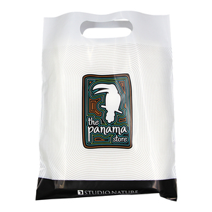 Custom Printed Die Cut Handle Plastic Shopping Bags With Logo