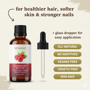 Huile de pépins de framboise pure naturelle pressée à froid, biologique, qualité cosmétique, huile de support en vrac, prix de gros pour les soins de la peau et du visage - Product Image 3