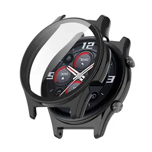 Neue Hülle für Huawei Honor Watch GS4 Matte Hard PC Frame gehärtetes Glas Smart Watch Hülle Hülle für Honor Watch GS4