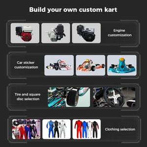 Châssis de kart FR-125KZ avec kit carrosserie aérodynamique B11 réduit la résistance et augmente la stabilité en virage pour le temps de course - Product Image 6