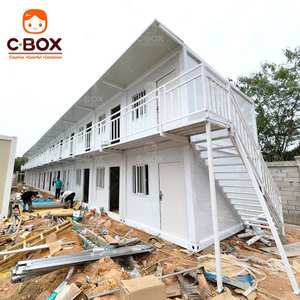 Cbox, maison modulaire préfabriquée écologique, camp minier, capsule de logement, dortoir pour travailleurs mobiles, maison conteneur détachable - Product Image 1