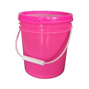 Prodotti chimici secchio per uso alimentare personalizzato Logo secchio 10L impermeabile di grande capacità di plastica secchio con coperchio - Product Image 1