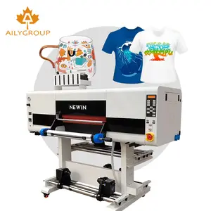 NEWIN 2022 New Arrival Golden Supplier A4 Business Uv Dtf Sticker Printer Metallic Foil Ab Film With 3/4 Pcs I1600/I3200