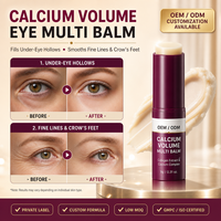 Stick anti-rides OEM ODM pour les yeux avec Calcium et Collagène, Baume multi-usages anti-âge pour les ridules, réparation et hydratation de la peau 9g