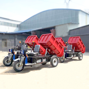 Factory Price Electric 1.5 Ton Mining Dump <strong>Truck</strong> Electric Three Wheeled Loading Transport <strong>Truck</strong>