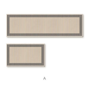 YOULTTAN Alfombrillas de cocina Absorbentes antideslizantes Combinación de tiras largas Alfombrillas de baño Alfombrillas de secado rápido - Product Image 6