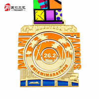 Médaille personnalisée, Médaille de présentation à design rotatif, Médaille Ironman, Médaille de récompense pour le football, Médaille de marathon
