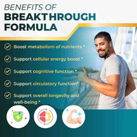 BIOCCHN OEM Capsules de supplément NAD de haute qualité Capsules NAD Capsules de mononucléotide NAD pur Resvératrol Nicotinamide