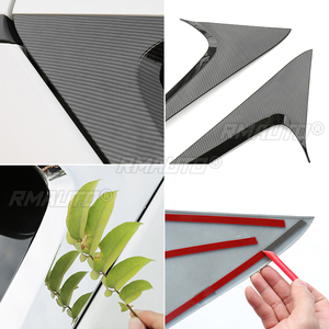 Para Toyota RAV4 2019 2020 2021 2022 2023 RAV 4 XA50 Híbrido, embellecedor de ventana, alerón de techo trasero, accesorios laterales para el borde de la ventana - Product Image 5
