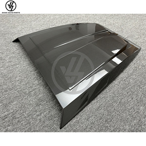 B Style Dry Carbon Fiber Bonnet <b>Hood</b> Scoop for Mercedes-Benz G Wagon W464 G63 G500 G550 2019-2024 <b>Engine</b> Cover-Black Glossy - Product Image 6