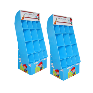 Tùy chỉnh Pop bán lẻ treo tầng móc hiển thị giá hiển thị các tông đứng với PEG móc - Product Image 1