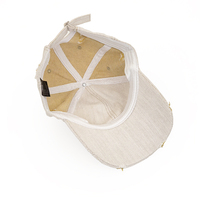 Personalizado 3D Carta Bordado Logo Vintage Moda Algodón Lavado Equipado Desgastado Lavado Deportes Papá Gorras de béisbol Sombrero