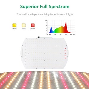 AGLEX Dimmable Hydroponique É<span class=keywords><strong>l</strong></span>èvent La Lumière pour les Plantes D'intérieur, plus récent Samsung Quantique Spectre Led é<span class=keywords><strong>l</strong></span>èvent <span class=keywords><strong>l</strong></span> - Product Image 2