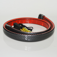 Pièces automobiles, éclairage extérieur, nouvelle bande LED universelle étanche en caoutchouc rouge pour spoiler de coffre arrière de voiture, feu stop arrière