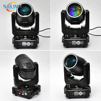Projecteur à tête mobile Sailwin Factory Mini 230W 7R Lyre Sharpy avec faisceau Gobo et bande LED pour DJ, événements, fêtes, clubs