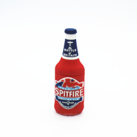 DZ-001 bouteille de vin personnalisée en forme de clé USB en PVC 16GB 32GB 64GB clé USB en forme de bouteille de bière 3D