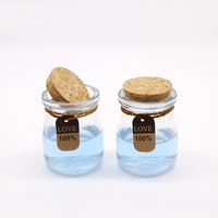 Mini garrafa de vidro para artesanato e casamento, garrafa vintage de 3.4oz, lembranças para casamento, artesanato, decoração de festa, 3.5oz