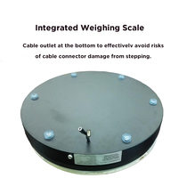 Balance de pesée LCD BKL 60CM 24 pouces 250kg avec plateau rotatif à 360°, scanner corporel 3D haute précision OEM