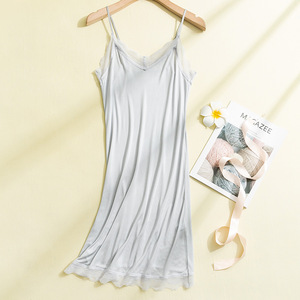 Prezzo di fabbrica pigiama di seta di gelso camicia <span class=keywords><strong>da</strong></span> <span class=keywords><strong>notte</strong></span> camicia <span class=keywords><strong>da</strong></span> <span class=keywords><strong>notte</strong></span> di seta con Design in pizzo Sexy <span class=keywords><strong>da</strong></span> donna - Product Image 4