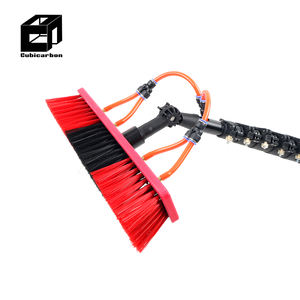 उच्च दबाव कार्बन फाइबर खिड़की साफ करने के लिए उच्च दबाव कार्बन फाइबर खिड़की की सफाई उपकरण के साथ ब्रश सौर पैनल सफाई उपकरण - Product Image 4