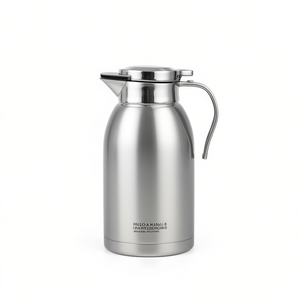 Jarra térmica de acero inoxidable de 1.8L, termo de vacío de 3 capas para bebidas frías y calientes, café, uso en viajes - Product Image 1