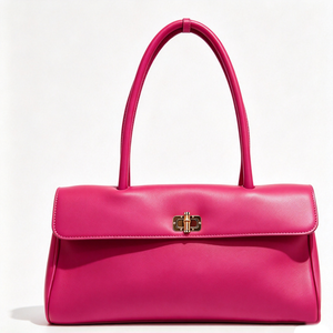 Flap Tote <strong>Bag</strong> with Turnlock PU Leather <strong>Women</strong> Handbag High Quality Factory Wholesale Fashion Lady Accessory Bolsa Mujer <strong>Satchel</strong> - Product Image 4