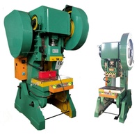 Rujie J23-10T Vente directe d'usine, presse à poinçonner mécanique CNC contrôlée par PLC de 10 tonnes, 380V/110V, garantie 1 an