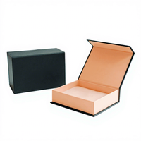 Boîte cadeau rigide personnalisée avec fermeture magnétique, en carton, doublure en mousse, impression quadricolore pour coffret de livres ou de café