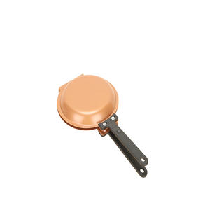 Poêle à gâteau multifonctionnelle antiadhésive en forme de cœur et poêle à frire double face en acier inoxydable facile à nettoyer - Product Image 3