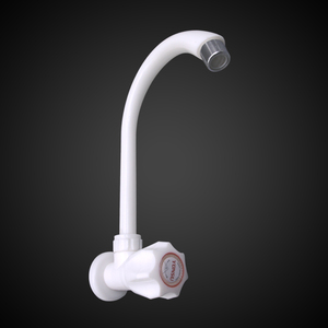 Robinet mural en plastique pour cuisine et salle de bain, prix de gros OEM ODM - Product Image 1