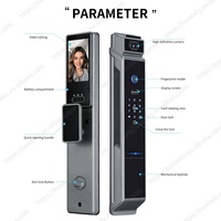 Vente en gros Tuya Wifi Serrure de porte intelligente avec clavier électronique NFC 3D Reconnaissance faciale Code numérique Palm Vein Serrure de porte d'empreintes digitales