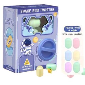 Lot de 2 Boîtes Mystères Créatives Surprise Twister d'œufs – Jouets Bonbons et Figurines Amusantes – Cadeau de Noël - Product Image 2