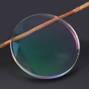 1.56 Blauw Gesneden Optische Lentes Hars Groene Coating Bril Lenzen Enkelvisie Oogheelkundige Lens