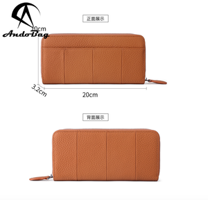 AndoBag - Cartera Larga de Cuero Genuino Estilo Japonés para Mujer, Gran Capacidad, con Protección RFID, para Teléfono Móvil, Modelo A-002 - Product Image 2