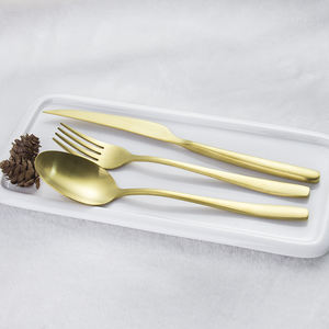 بيع مباشر من المصنع إعداد طاولة طعام غير لاصقة طقم ملوي مع سكين - Product Image 2