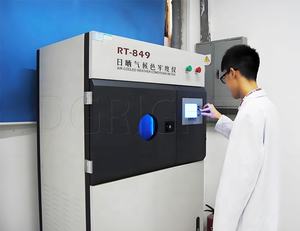 Appareil de test de la résistance à la décoloration des tissus textiles en laboratoire, lampe à arc au xénon haute précision AATCC TM 16, avec garantie d'un an - Product Image 4