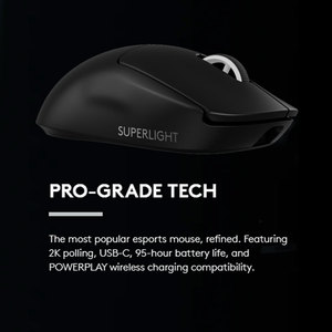 <span class=keywords><strong>Logitech</strong></span> <span class=keywords><strong>G</strong></span> <span class=keywords><strong>Pro</strong></span> <span class=keywords><strong>X</strong></span> Superlight 2 Chuột Souris Sans Fil Có Thể Sạc Lại Không Dây Chuột Chơi Game Bluetooth Raton Chơi Game Logi Bán Buôn - Product Image 5