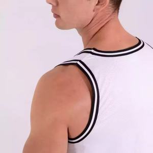 Hot Sale Design Your Own Stringer tank Top Men Gym Training <b>Bodybuild</b> <b>Vest</b> Cotton Comfortable Stringer for Mens - Product Image 5