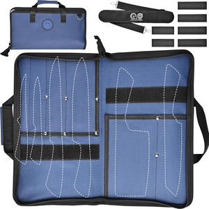 Free sample Professional Knife Tool <b>Carrying</b> Bag <b>Water</b>-resistant Padded Chef Knife Sling Bag for Kitchen Knives Tools - Product Image 2